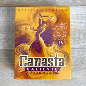 Canasta Caliente Card Game Official Version Parker Brothers 2001 New Sealed